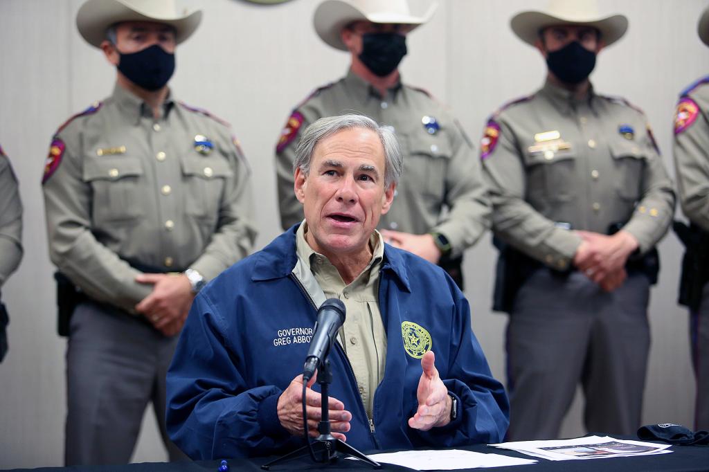 Texas Governor Greg Abbott refused to throw the first pitch at the Texas Rangers' opener in protest against the MLB.