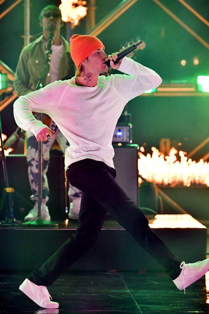 Justin Bieber performs in Atlanta, Georgia, earlier this month.