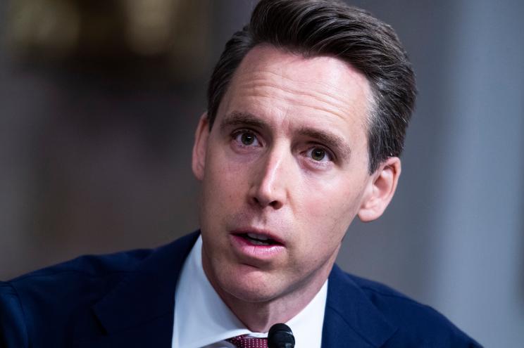 Missouri Senator Josh Hawley.