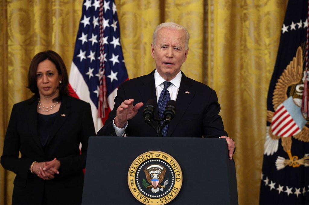 President Joe Biden praised the cease-fire reached between Israel and Hamas.