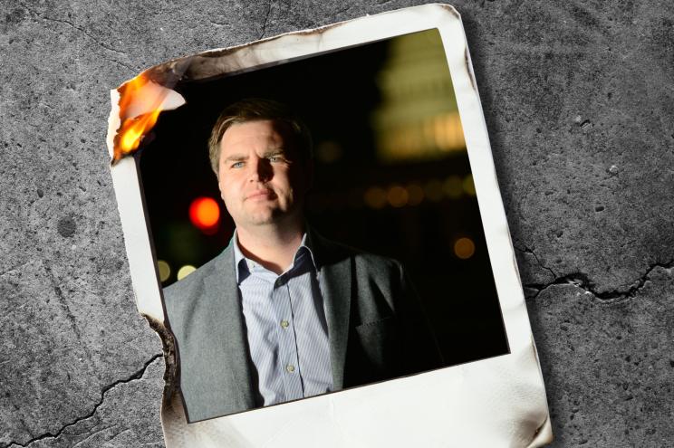 J.D. Vance was feted by the media when his book "Hillbilly Elegy" first came out. Now weighing a possible Senate run, as a Republican, liberal elites say he's lost his way.