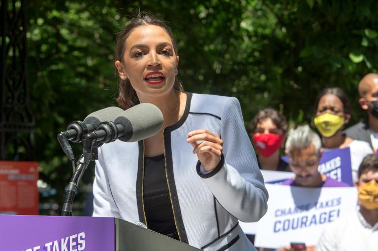 Queens Rep. Alexandria Ocasio-Cortez endorsed Maya Wiley for mayor of New York City.