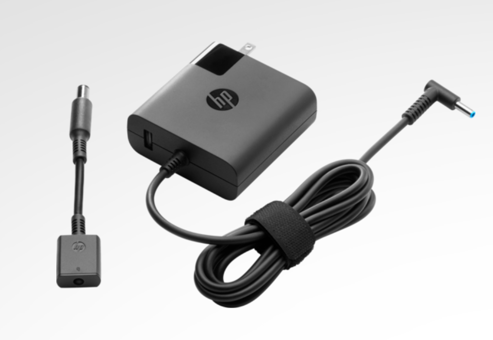 Two HP travel adapter wires