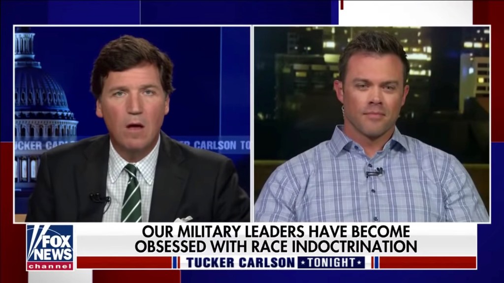 Lt. Col. Matthew Lohmeier joins 'Tucker Carlson Tonight' to discuss how 'tribalism' is creeping into US military.