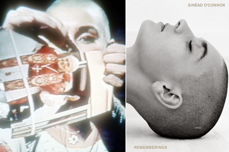 Sinead O'Connor revealed more details why she tore up a photo of the Pope on "SNL."