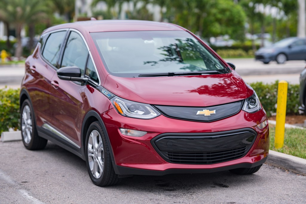 Officials have identified a "rare manufacturing defect" in the battery of Chevy Bolt EVs that increases the risk of a fire.