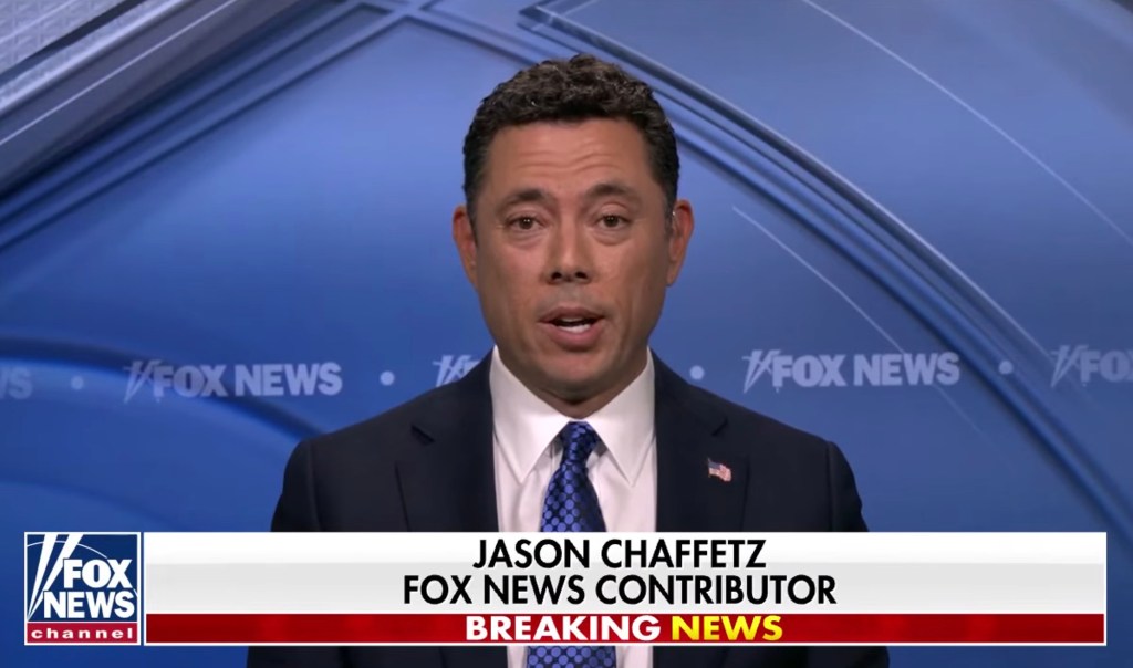 Jason Chaffetz on Fox News.