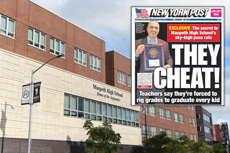 Maspeth High School grade-fixing scandal