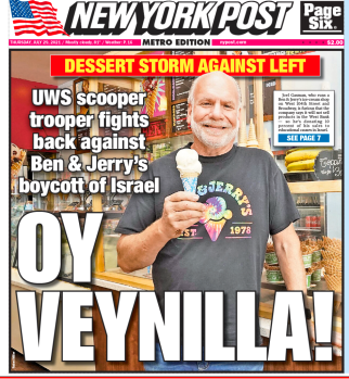 New York Post cover July 29 2021