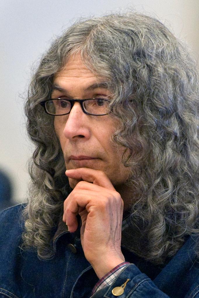 Rodney James Alcala concentrates as victim-impact statements are read in Orange County Superior Court in Santa Ana, California on March 30, 2010.