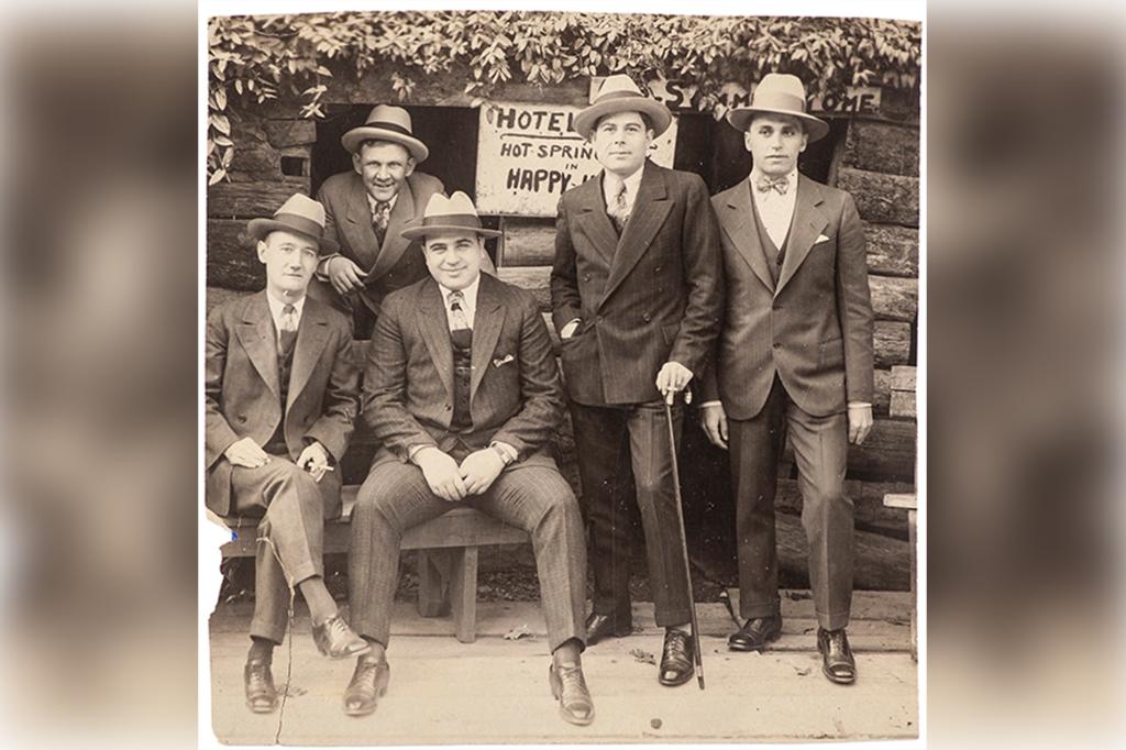 A Vintage Silver Print Photograph of Al Capone (center) and Associates will also be available at the auction.