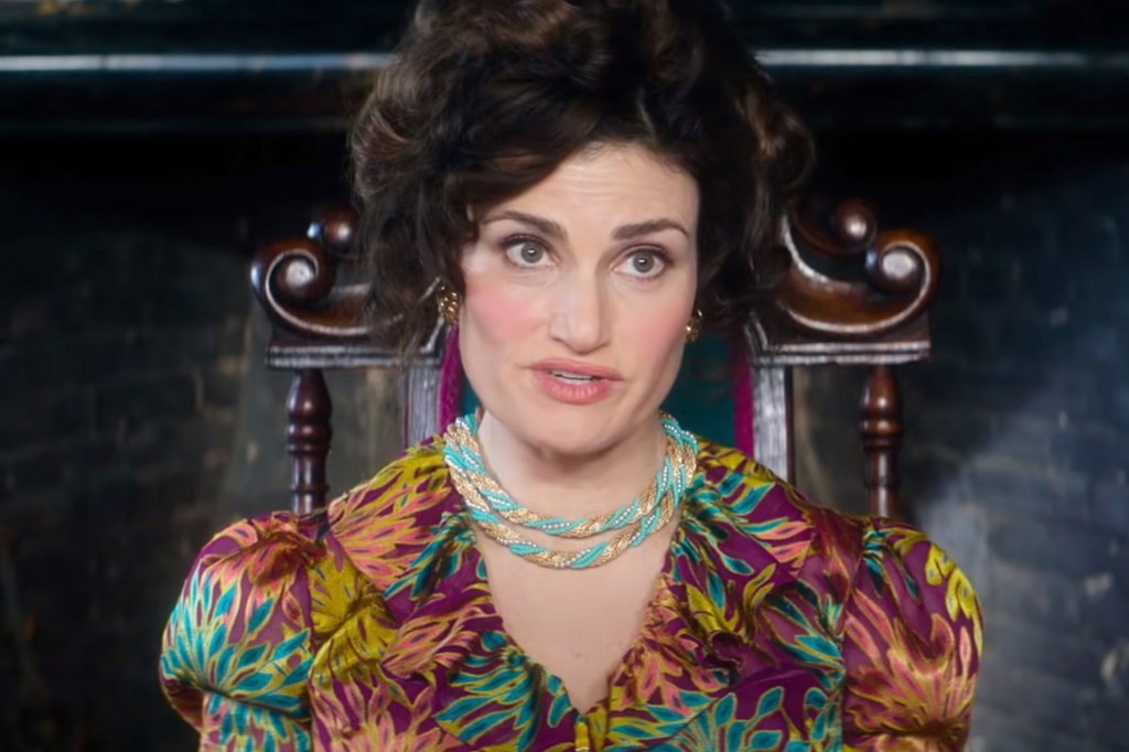 Idina Menzel plays Cinderella's stepmother, now called Vivian, who reveals she is a classically trained pianist.