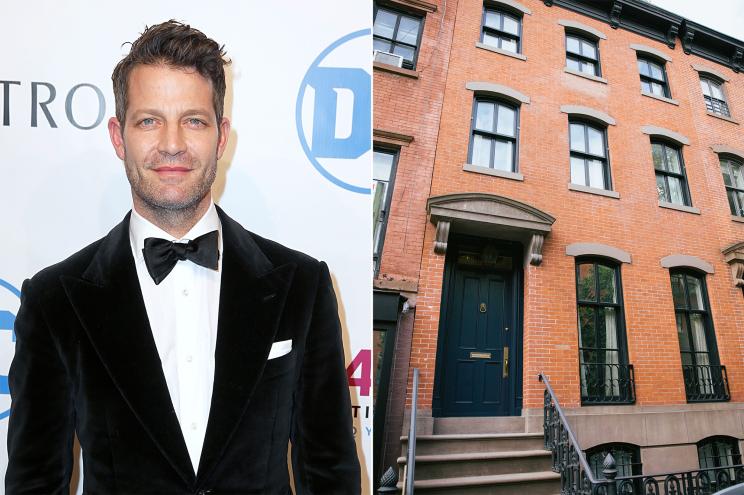 A side by side of Nate Berkus and 66 Charles St.