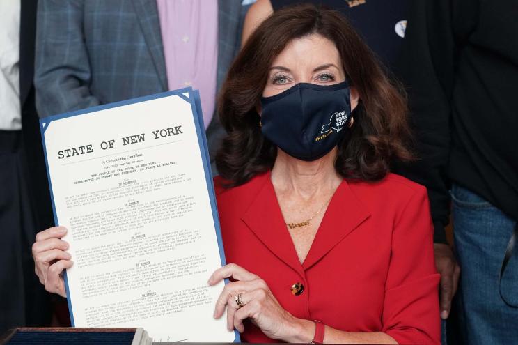 NYS Gov Hochul signed a package of bills to fight the Opiod Crisis