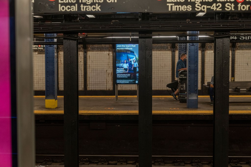 In September, a 50 percent increase in thefts targeting straphangers spurred an overall increase in felony subway crime