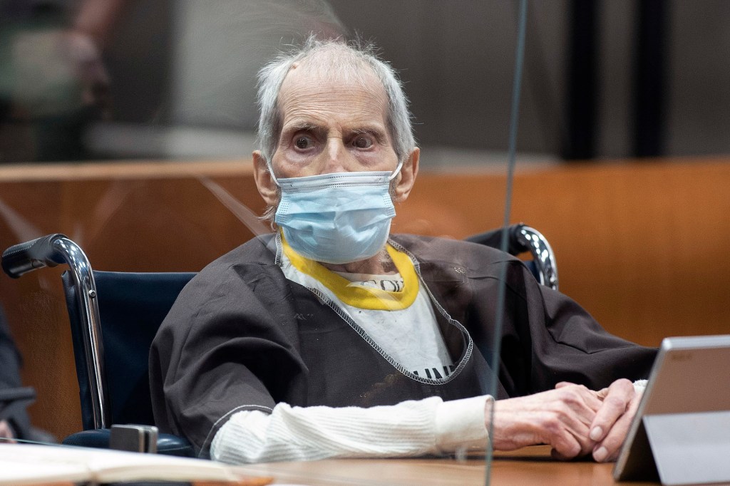 Robert Durst was sentenced to life in prison without the possibility of parole on Oct. 14, 2021.