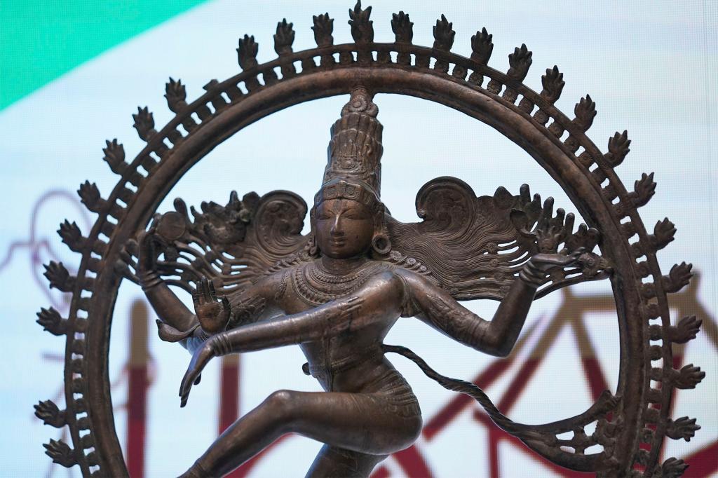 This bronze Shiva Nataraja is valued at $4 million.