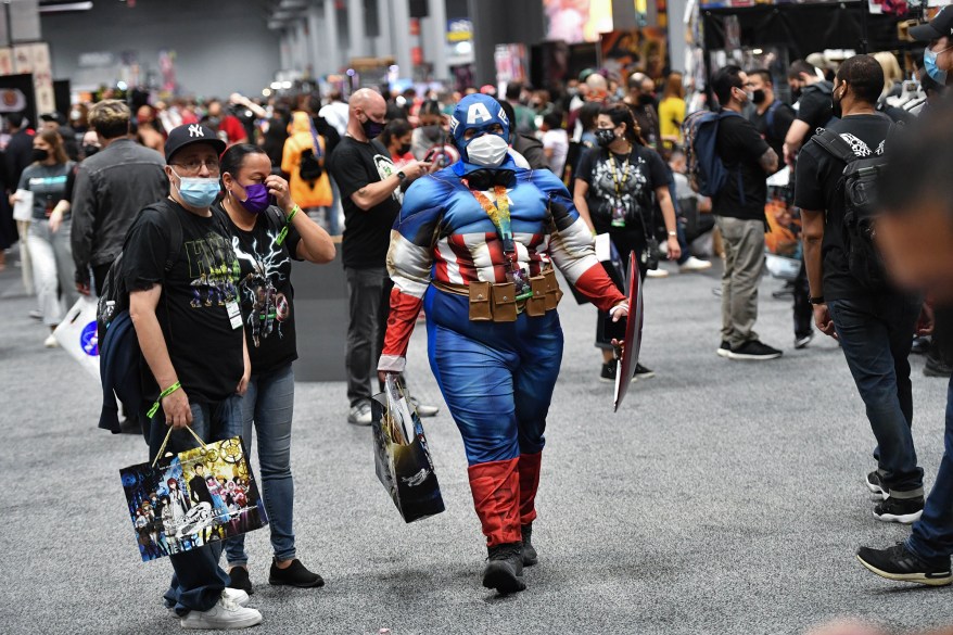 Comic Con at the Javits Center in Manhattan