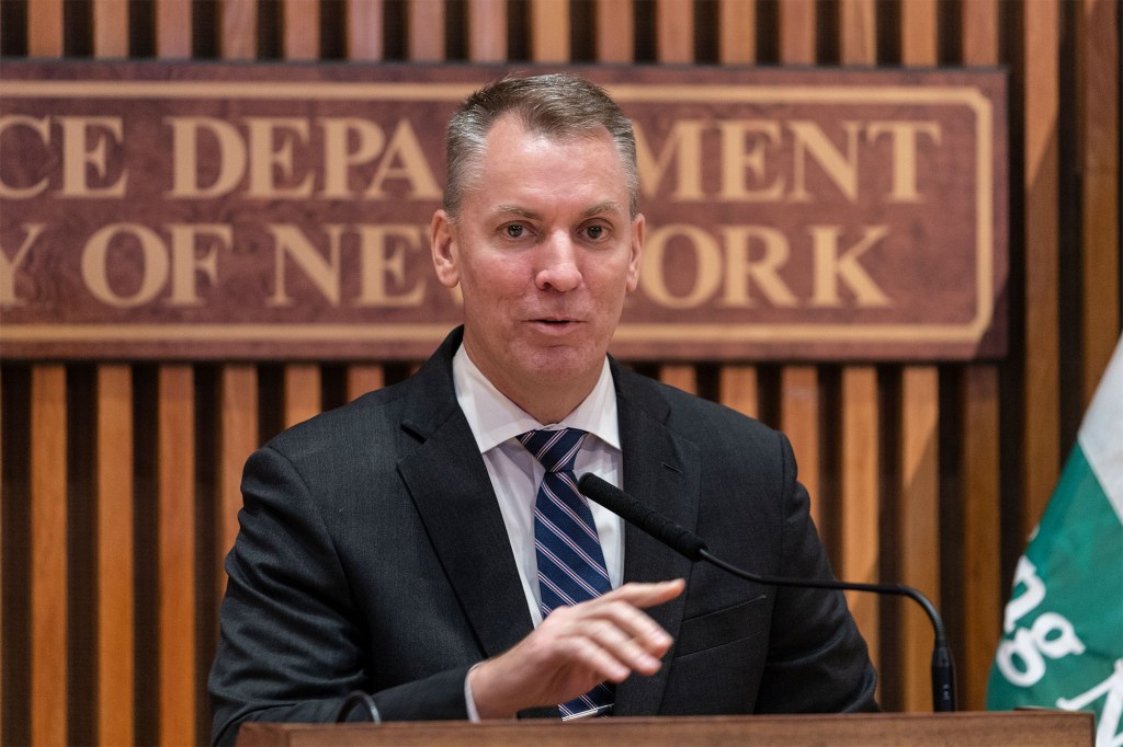 Police Commissioner Dermot Shea said the NYPD had a higher vaccination rate than the FDNY.