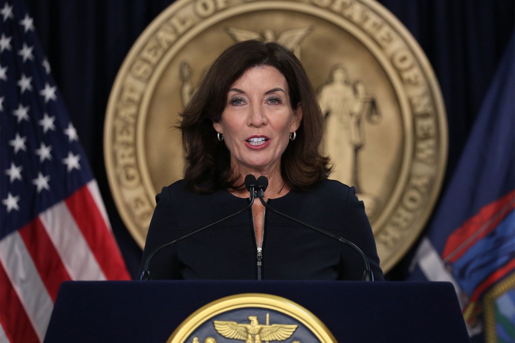 PBA of New York State Police President Tom Mungeer backed the shake-up saying, Gov. Kathy Hochul has the “authority” to make the change if necessary. 