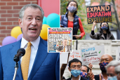Parents fume at Bill de Blasio for canceling gifted and talented program