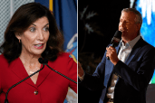 Hochul and De Blasio