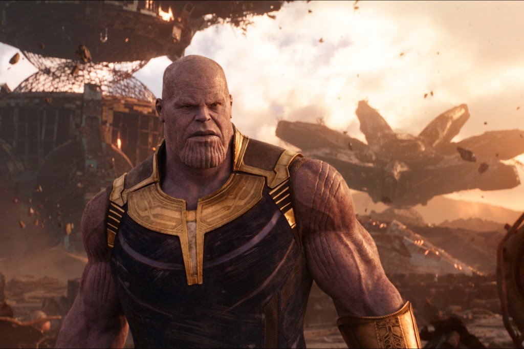 Thanos was played by Josh Brolin in the MCU.