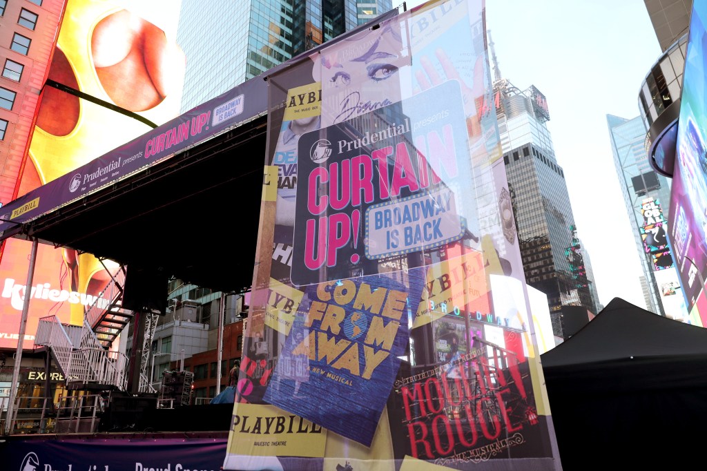 Broadway has returned after over a year of not performing live shows.