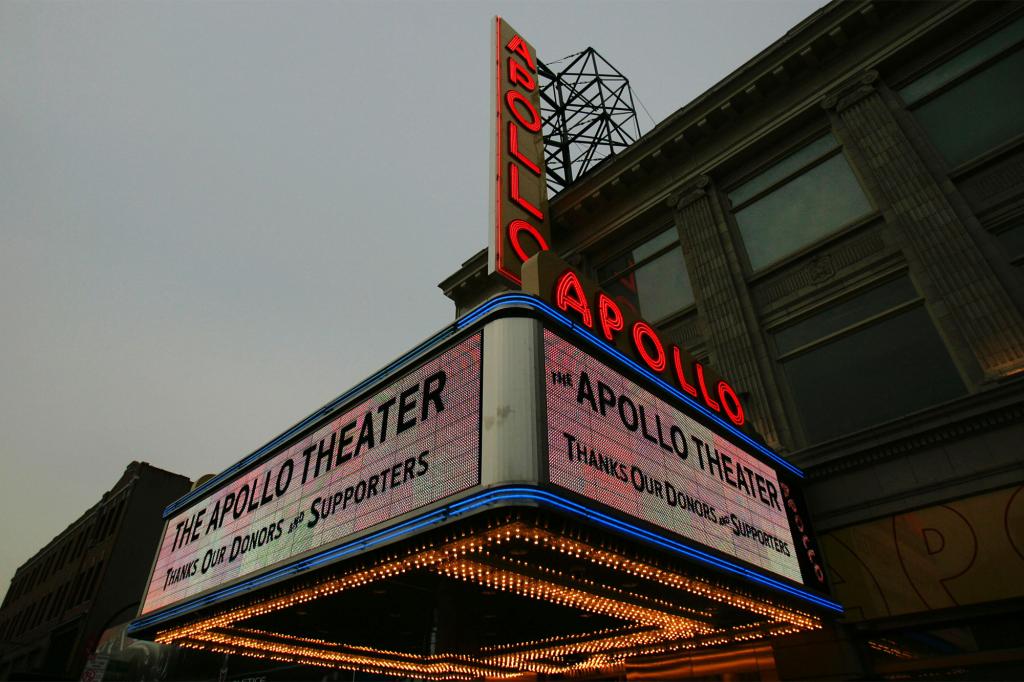 The Apollo marquee