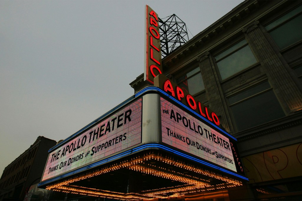 The Apollo marquee