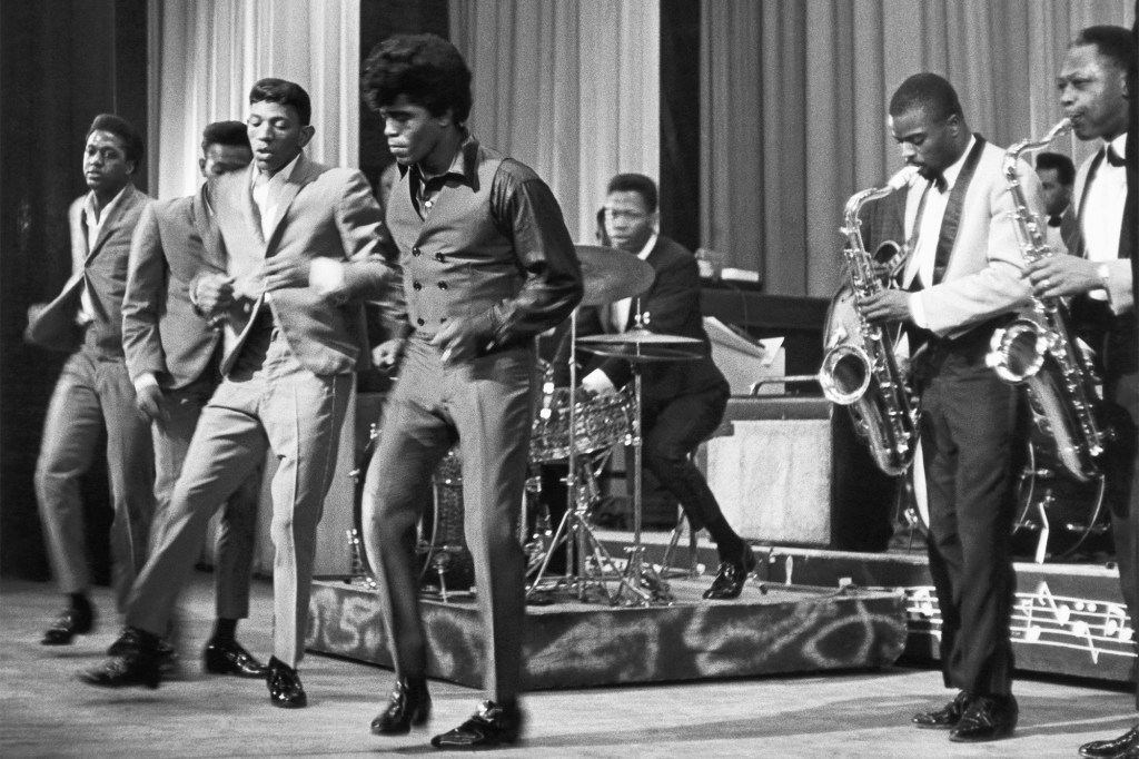 Legendary black artists such as James Brown (in 1964) played the Apollo before performing on "Soul Train." 