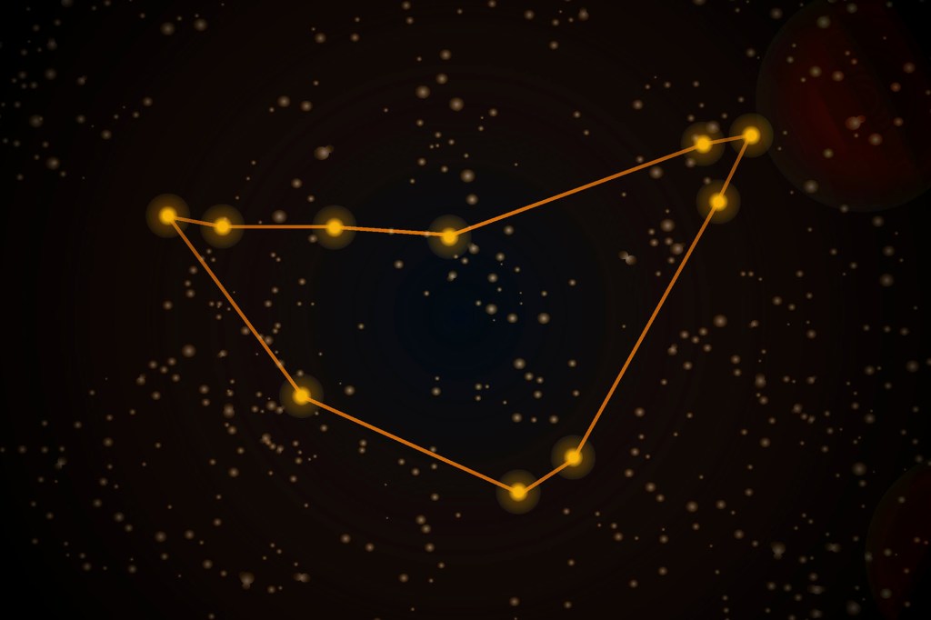 The Capricorn constellation