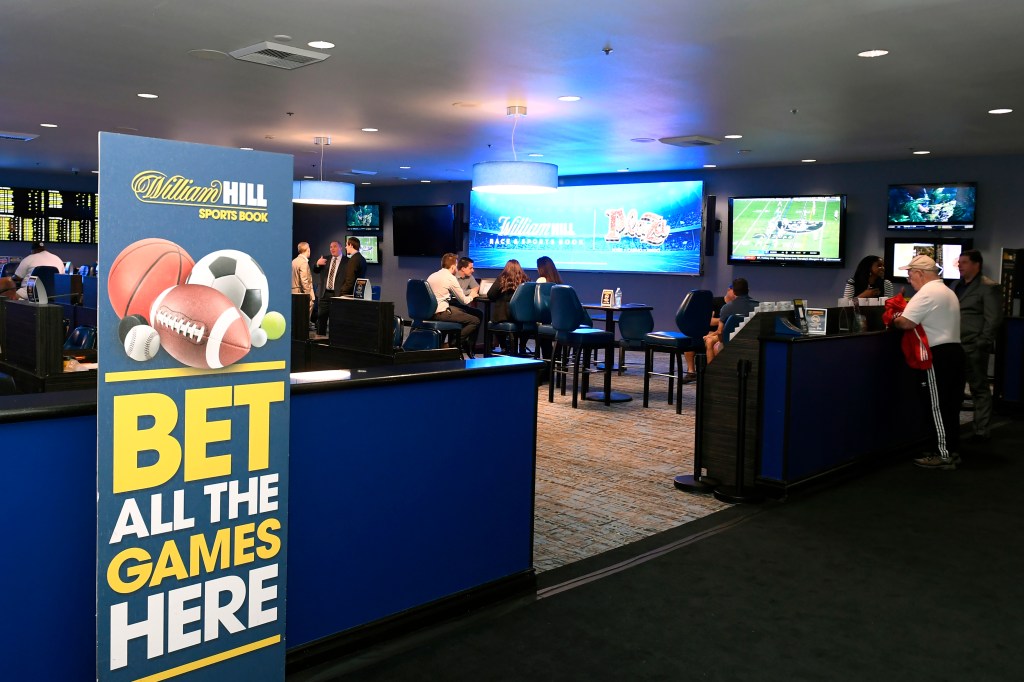 A sportsbook in Las Vegas.