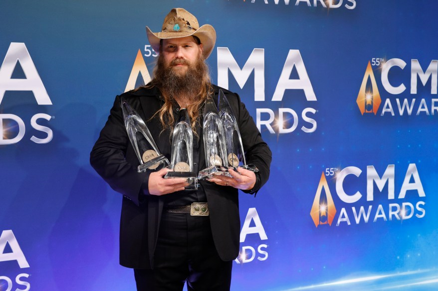 Chris Stapleton took home a total of four awards for his work as an artist, songwriter, and producer.