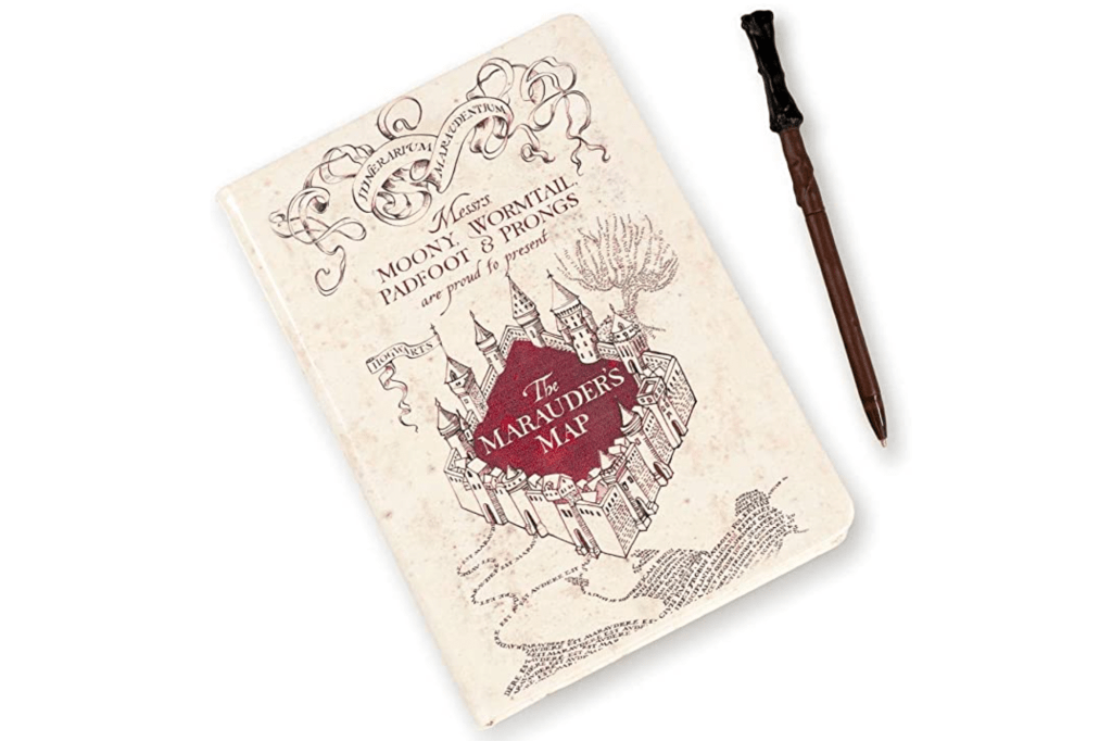 Harry Potter Marauder's Map Journal With Wand Pen