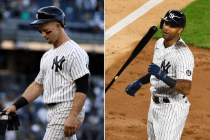 Brett Gardner (left) and Aaron Hicks (right) could be the odd men out if Brian Cashman decides to bring in a center fielder.