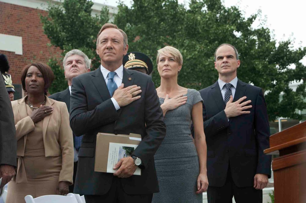 Kevin Spacey, Robin Wright House of Cards