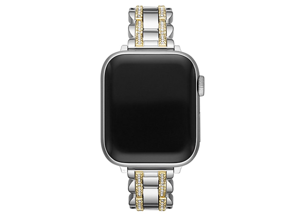 Pavé Glitz Two-Tone Stainless Steel 38/40mm Band for Apple Watch