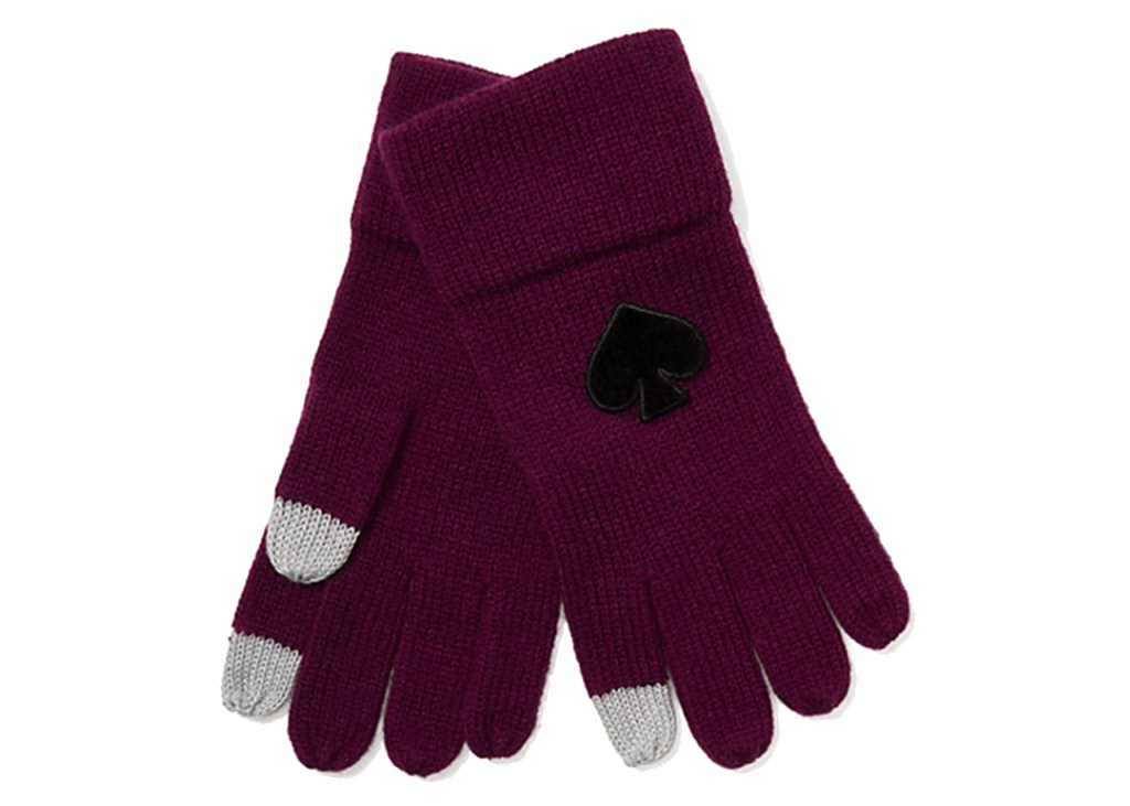 Flocked Spade Gloves