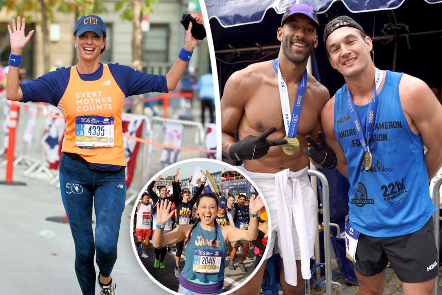 Runners give their all at 2021 NYC Marathon