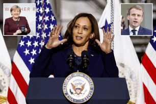 Kamala Harris Europe