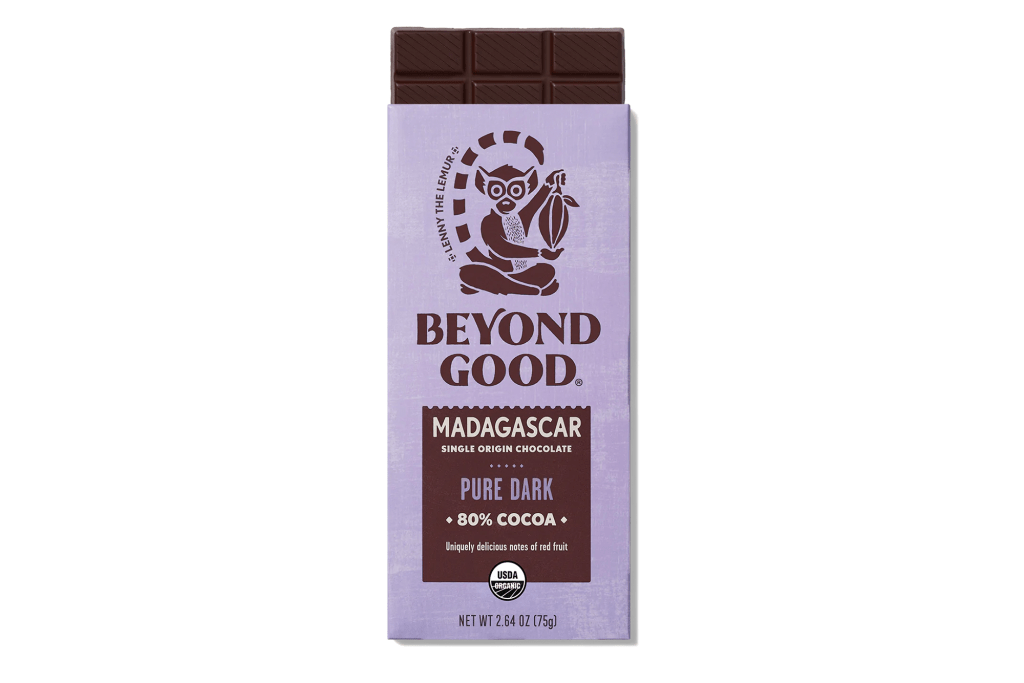 Beyond Good Pure Dark 80% Cocoa Chocolate Bar