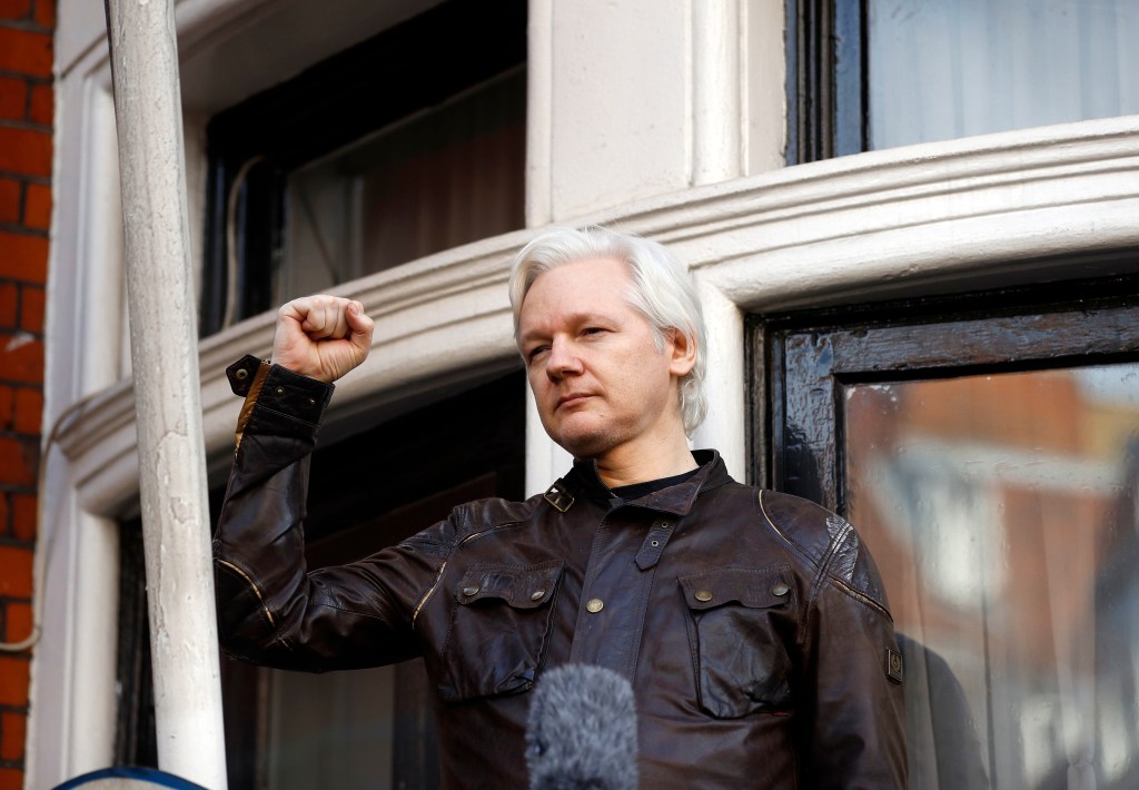 American prosecutors have indicted Assange on 17 charges, including breaking a spying law and conspiring to hack government computers.