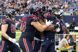 The Texans upset the Chargers Sunday.