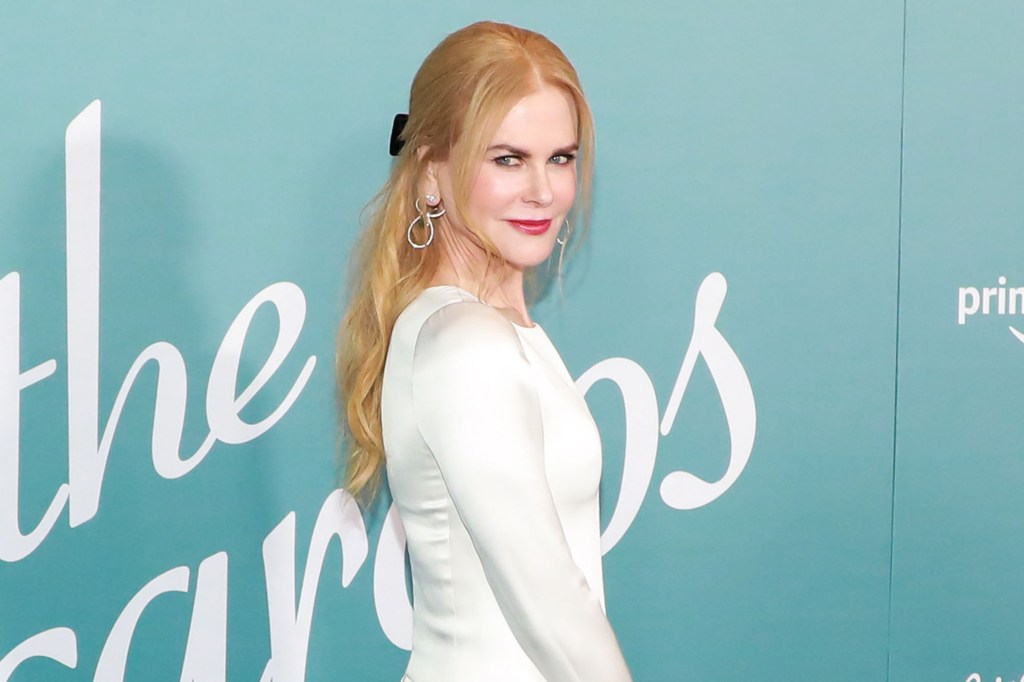 NEW YORK, NEW YORK - DECEMBER 02: Nicole Kidman attends the New York premiere of "Being The Ricardos" at Jazz at Lincoln Center on December 02, 2021 in New York City. (Photo by Jason Mendez/WireImage)