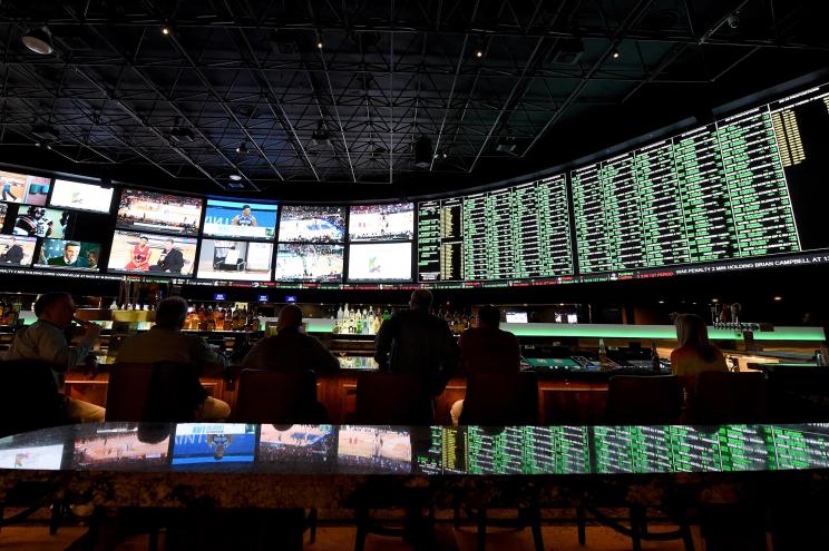 A series of bets at a sportsbook