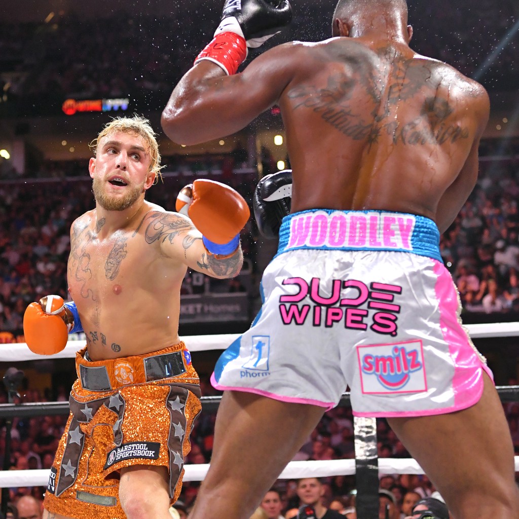 Jake Paul could face Tyrone Woodley again.