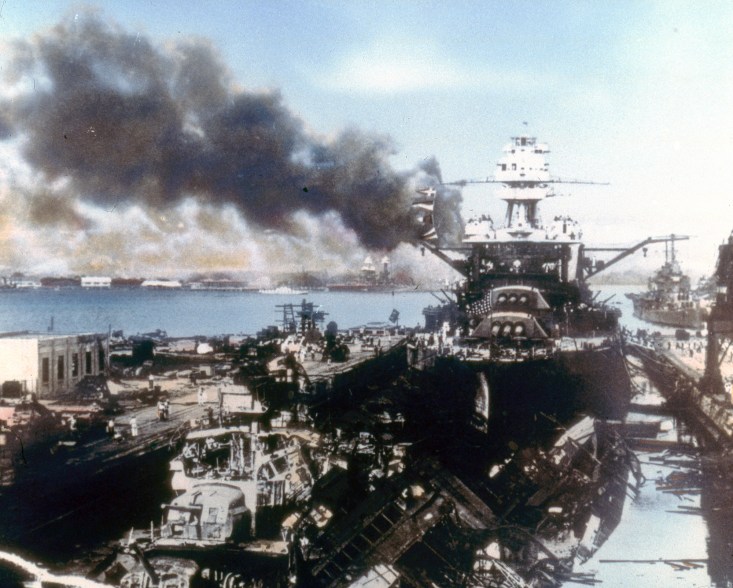 Scenes From The Attack On Pearl Harbor