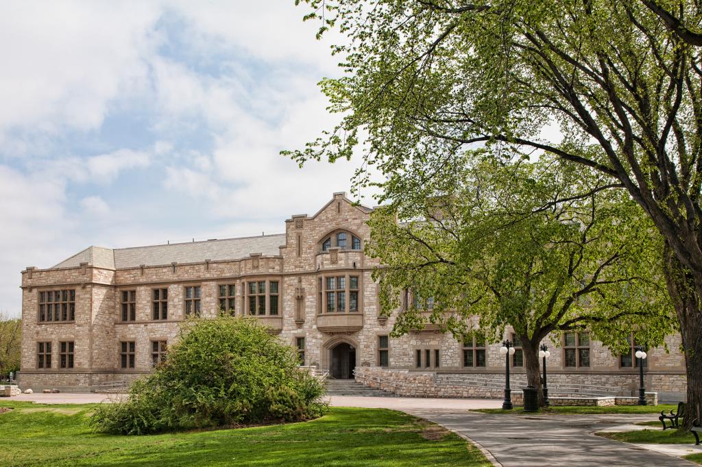 The University of Saskatchewan campus in Saskatoon, Saskatchewan.