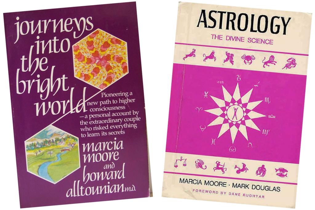 Moore wrote books on spirituality, astrology and reincarnation.